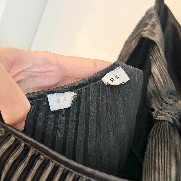 Baltic Born Sandra Pleated Maxi Dress in Black Size 3XL NWOT - Picture 9 of 10